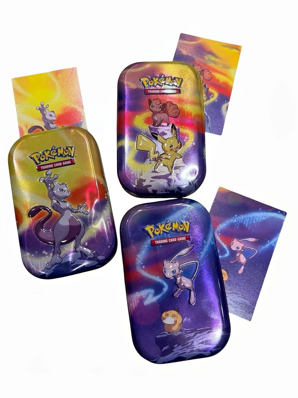 Pokémon Trading Card Game 2019 collector tins and art cards Collector Tins & Art